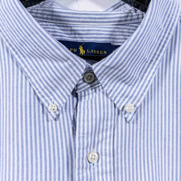 Polo Ralph Lauren Pony Striped Oxford Button Down Shirt 4XLT Preppy Classic - Picture 5 of 7
